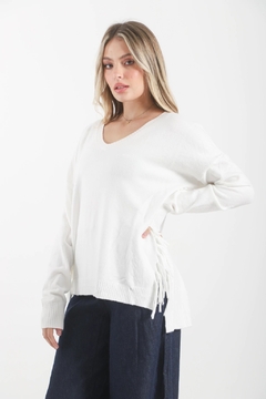 Sweater Flecos Laterales VTL680