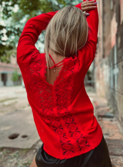 sweater con guipiur RUEZ vtl 401