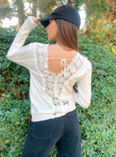 sweater con guipiur RUEZ vtl 401 - tienda online