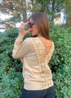 Imagen de sweater con guipiur RUEZ vtl 401