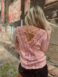 sweater con guipiur RUEZ vtl 401