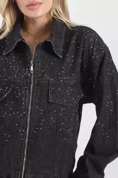 Campera Jean Con Stras VT70014 - tienda online