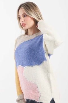 Sweater Tricolor VT 53694 en internet