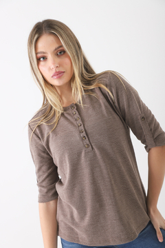 Remera Morley Vintage Botones MARCIAL - Indiana