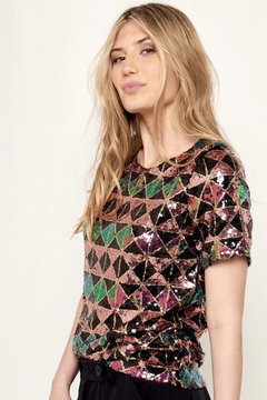 Remera Lentejuelas VTK 4082 - comprar online