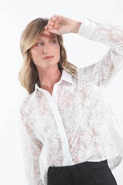 Camisa Gasa Con Lentejuelas VTK 70010