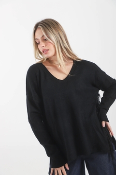 Sweater Flecos Laterales VTL680