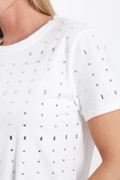 Remera Con Piedras VT736