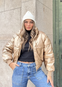 Campera Puffer Metalizada DORGMAN VTK 2039