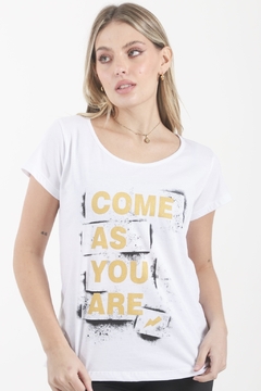 Remera FOIL COME AS YOU ARE