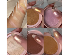 BOX Iluminador Compacto Celestial Shine - Ruby Rose - 36 UNIDADES - Ousada Make e Cosméticos Distribuição