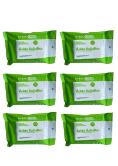 BOX Lenços Demaquilantes 25 unidades - Dermachem - 12 UNIDADES - Ousada Make e Cosméticos Distribuidora