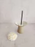 Vaso Castiçal branco+ Vela Flor na internet