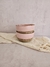 Dupla bowl Organic rosa