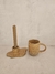 Caneca+ castiçal Orvalho duna - comprar online