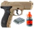 Pistola Gamo CO2 Gp20 Desert Con Balines y Garrafas