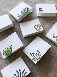 Set de Tarjetas Ilustradas - tienda online