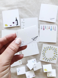 Set de Tarjetas Ilustradas - tienda online