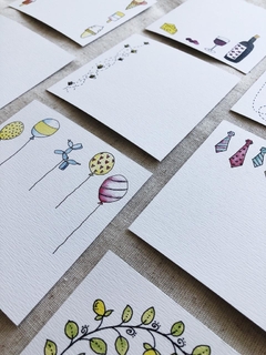 Set de Tarjetas Ilustradas - comprar online