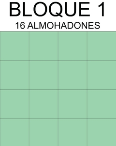 ALMOHADONES CUADRADOS COD A-749 en internet