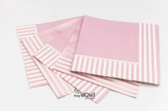 SERVILLETA PAPEL PERLADO ROSA - comprar online