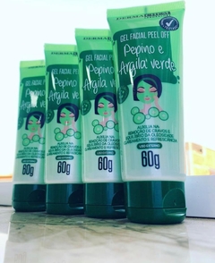 Gel Facial Peel Off Pepino e Argila verde