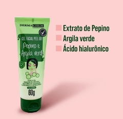 Gel Facial Peel Off Pepino e Argila verde - comprar online