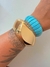 Bracelete de Elástico Turquesa na internet