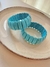Bracelete de Elástico Turquesa - MAHAOO ACESSORIOS