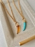 Colar Longo Dente em Resina - comprar online