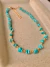 Colar Cascalho Turquesa na internet