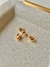 Imagem do Brinco Ear Jacket Gota 2 em 1