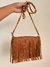 Bolsa Franjas Transversal Boho Com Alça em Correntaria - loja online