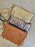 Bolsa Franjas Transversal Boho Com Alça em Correntaria - comprar online