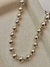 Colar Esfera Prata com Dourado - comprar online