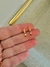 Brinco Ear Hook Cristais Coloridos na internet