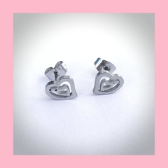 Aros de Corazón en Acero Quirúrgico
