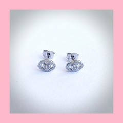 Aros de Plata con mis Cubic