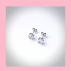 Aros con Strass Cuadrados