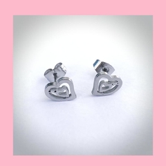 Aros de Corazón en Acero Quirúrgico