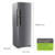 Geladeira Consul Frost Free Duplex 386 litros com Altura Flex cor Inox - CRM44AK - loja online