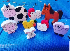 Cuentos de Animales de la granja corporeos