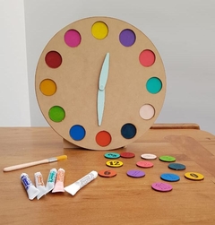 Reloj Tic Toc - Pintado