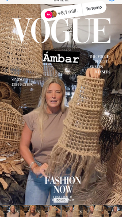 LAMPARA AMBAR