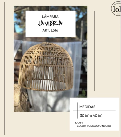 LAMPARA JAVIERA