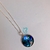 Colar Com Pingente Pedra Labradorite - Prata 925