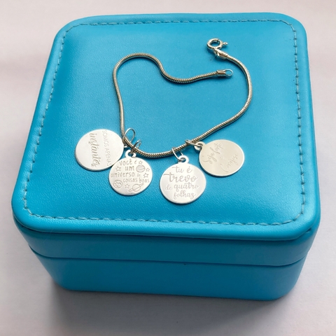 Pingentes de Medalhas - Prata 925