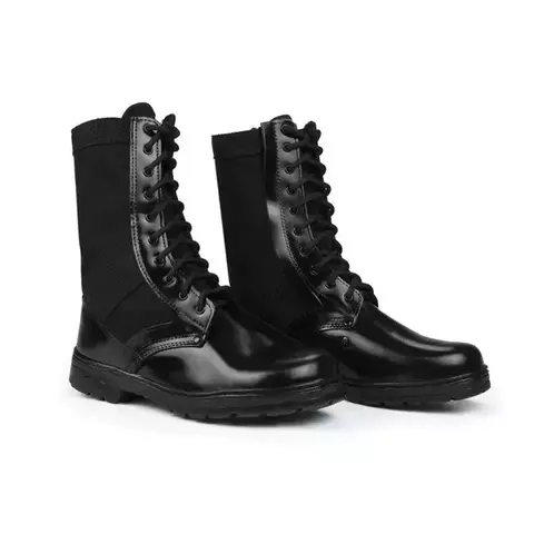 Coturno Extra Leve C/ Zíper Preto Price Box