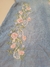 Vestido Infantil Jeans com Flores no Tamanho 4 - Petit Cherie