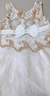 Vestido Infantil Branco com Dourado no Tamanho 2 - Petit Cherie - Kids Mix ♡ Verdadeiras Princesas